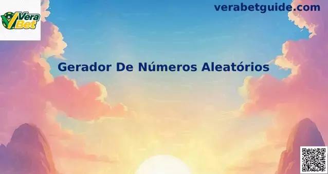 Gerador De Números Aleatórios RNG Vera Bet