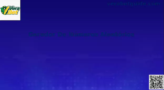 Gerador De Números Aleatórios Vera Bet RNG
