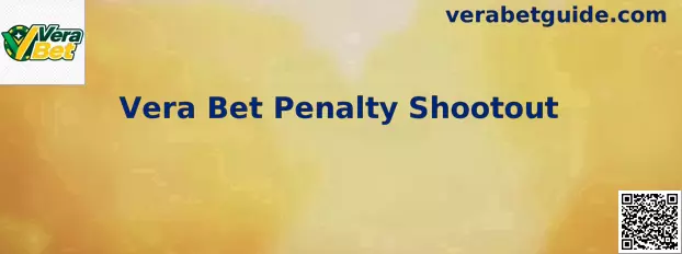 Interface ilustrativa do Vera Bet Penalty Shootout