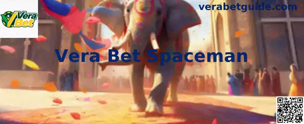 Interface ilustrativa do jogo Vera Bet Spaceman